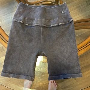 Nux brand yoga shorts. Size medium. Compression/bicycle length
